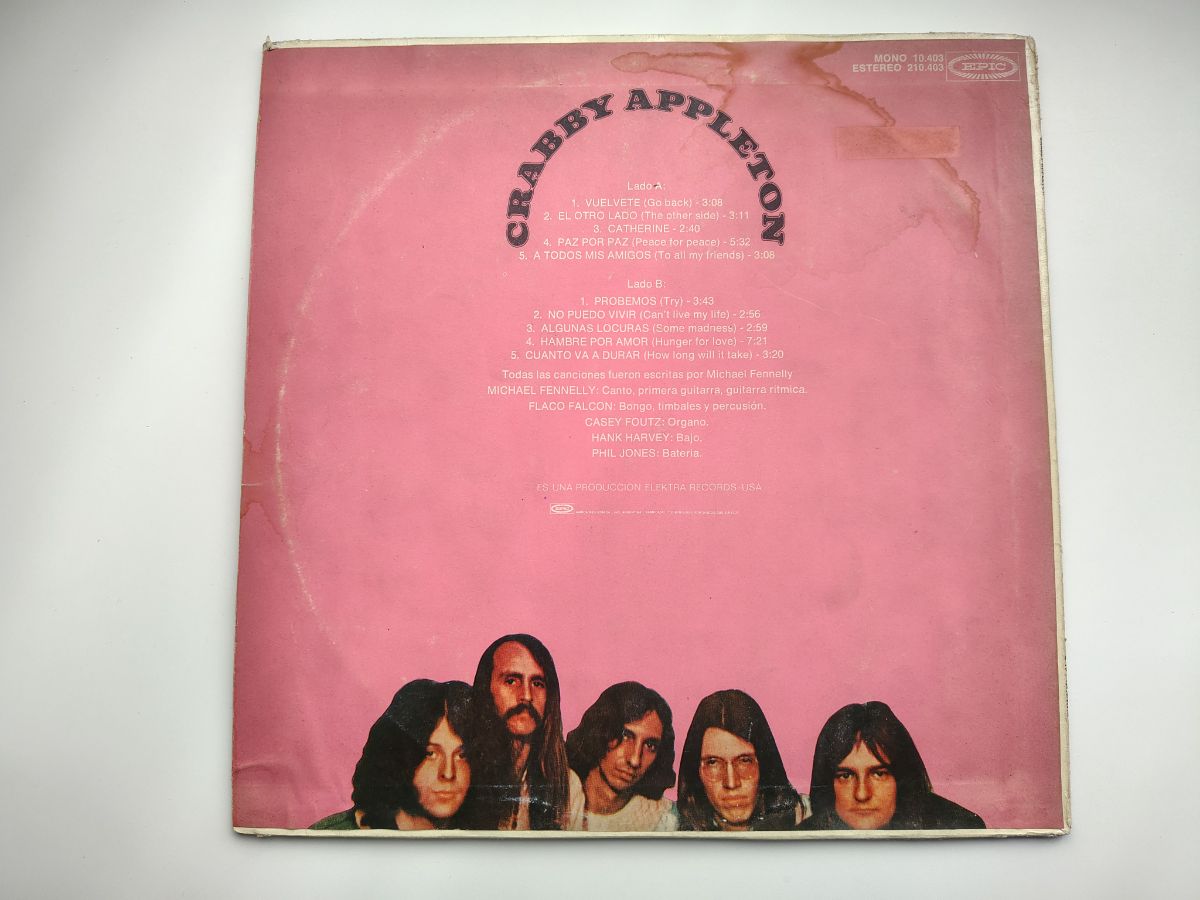 Crabby Appleton Vinilo Lp
