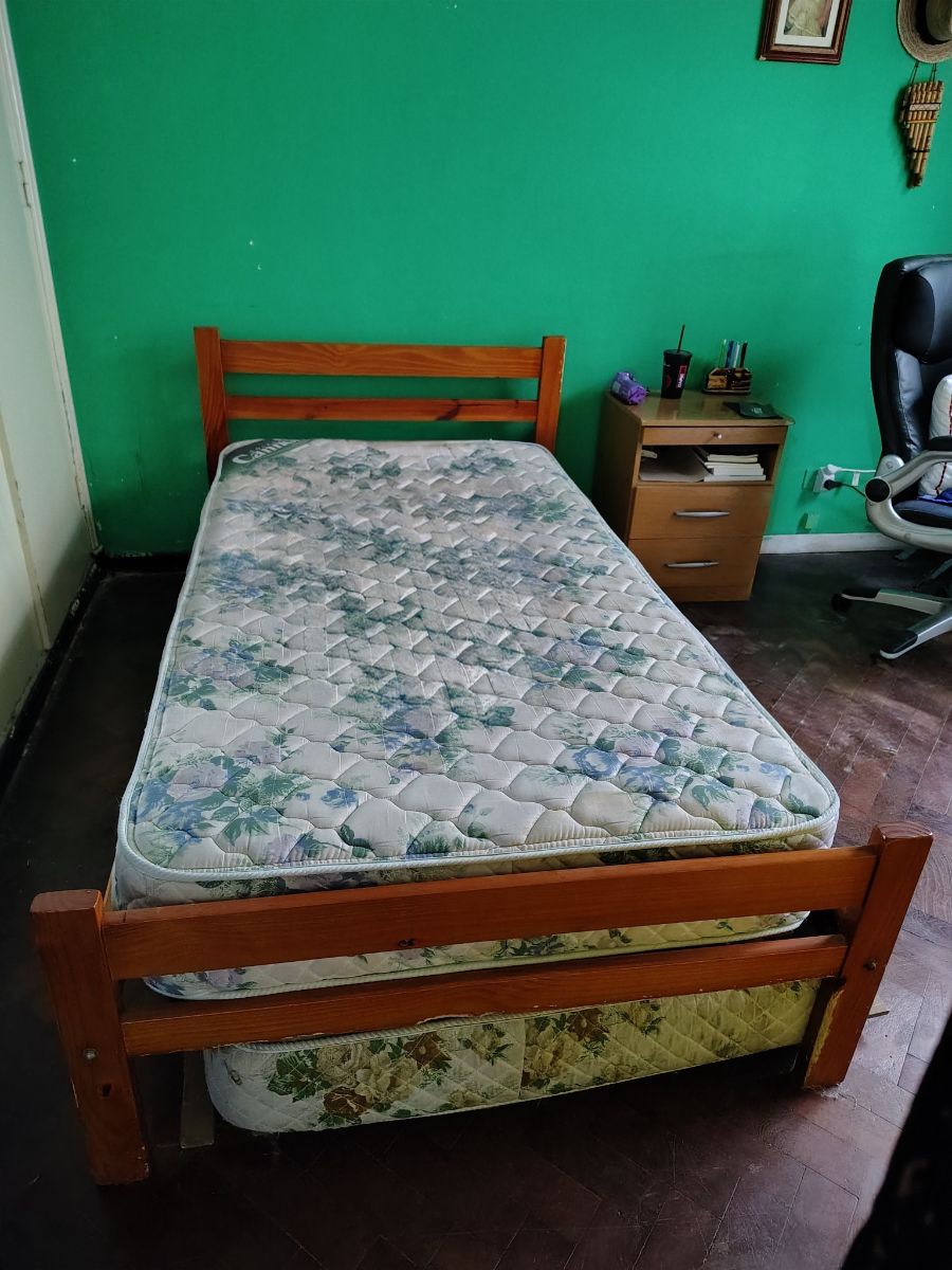 Cama de Plaza y Media (con o sin colchón) mismo precio