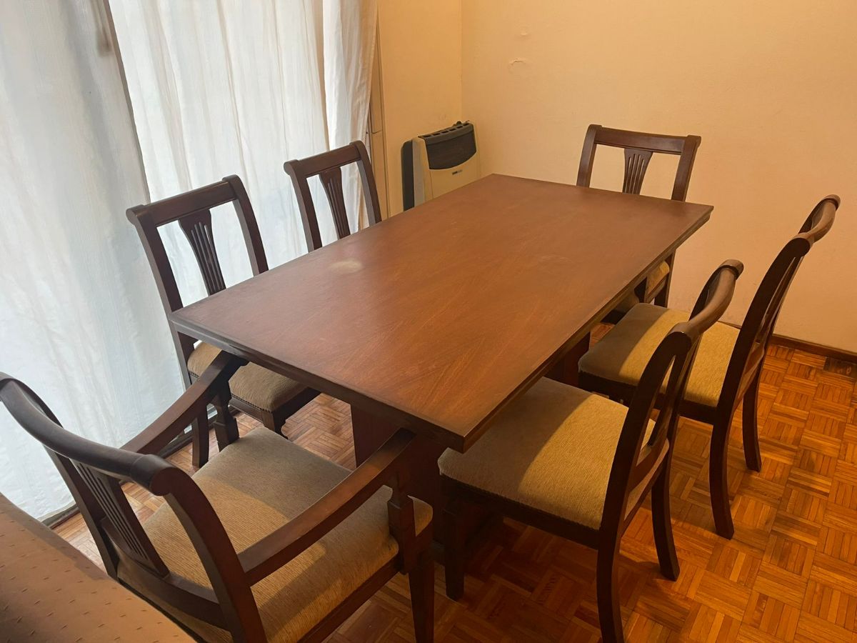 Juego De Comedor Con 6 Sillas