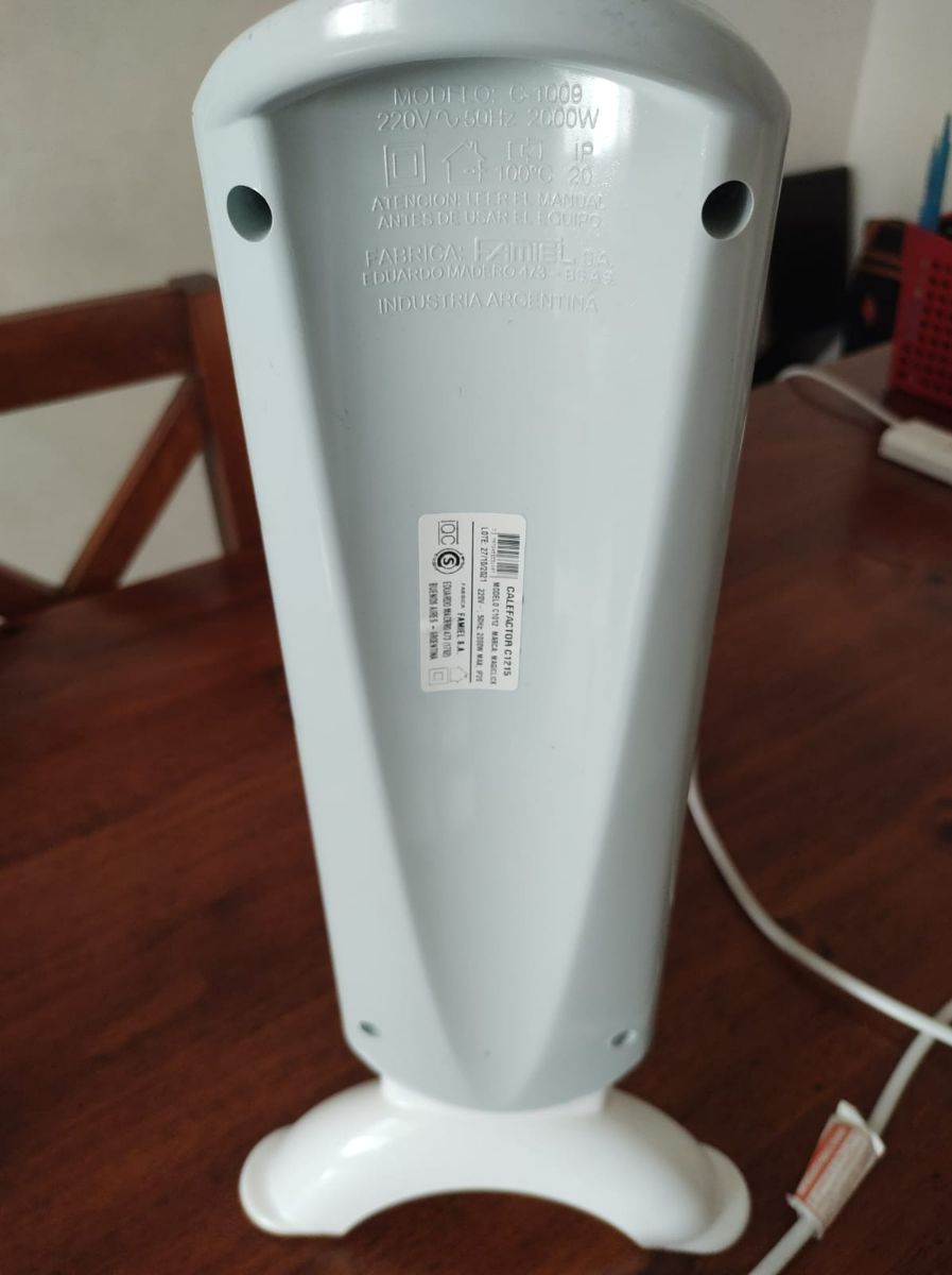 Calefactor Convector Magiclick C1215 Blanco