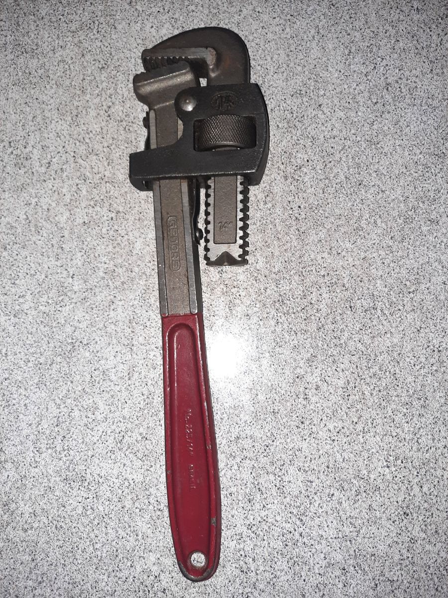 LLAVE STILSON BRASILERA IMPECABLE ESTADO