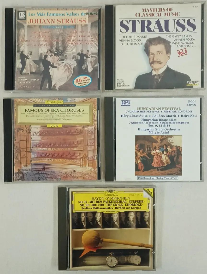 10 Cd de Musica Clásica