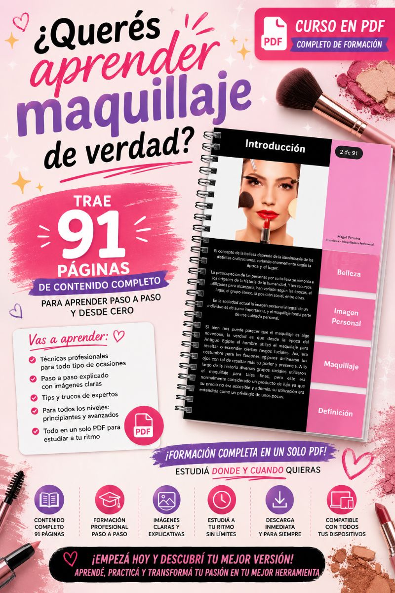 Curso profesional de Maquillaje