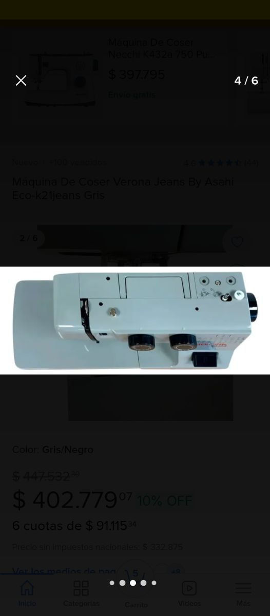 Máquina de coser