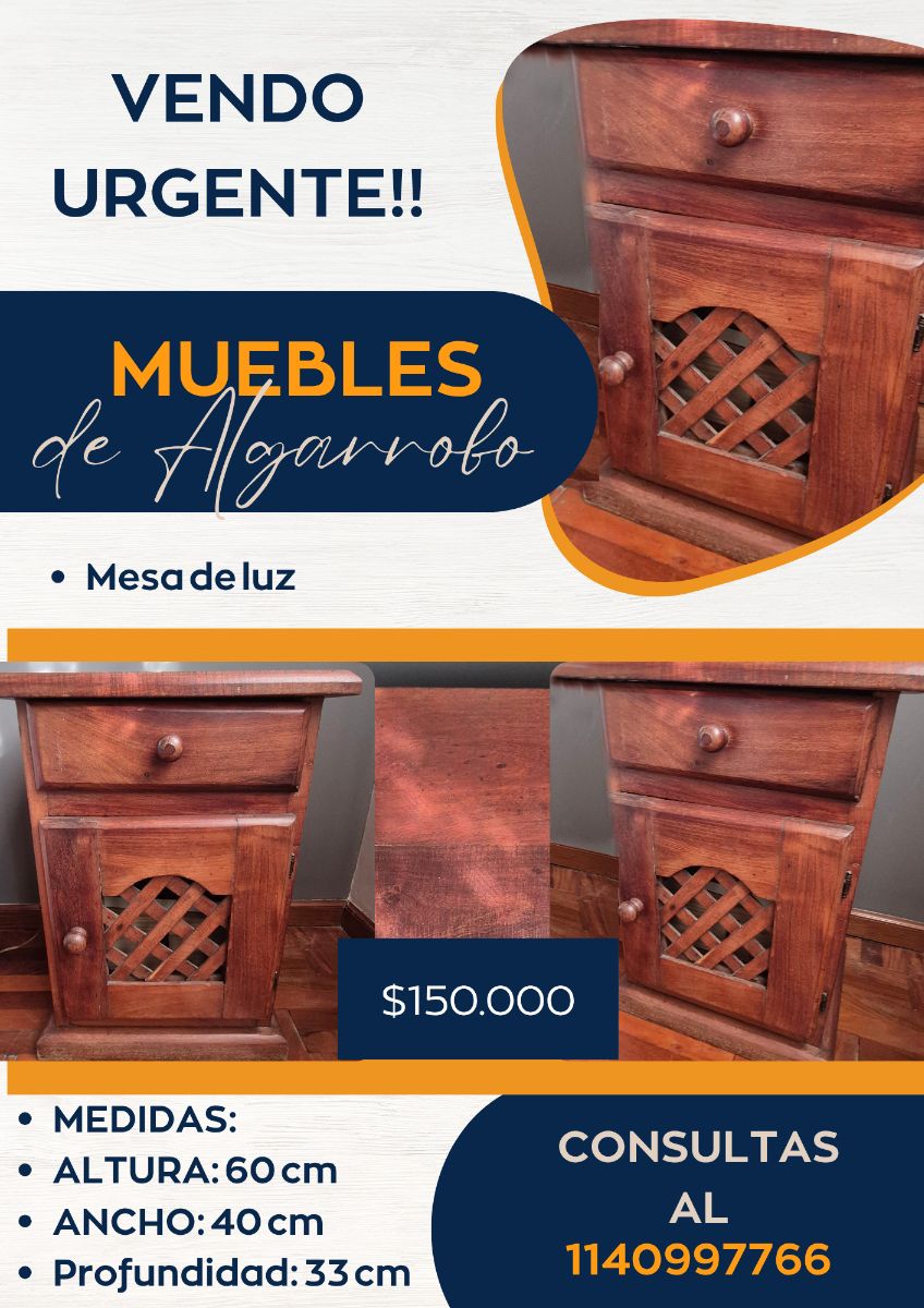 Mesas de luz