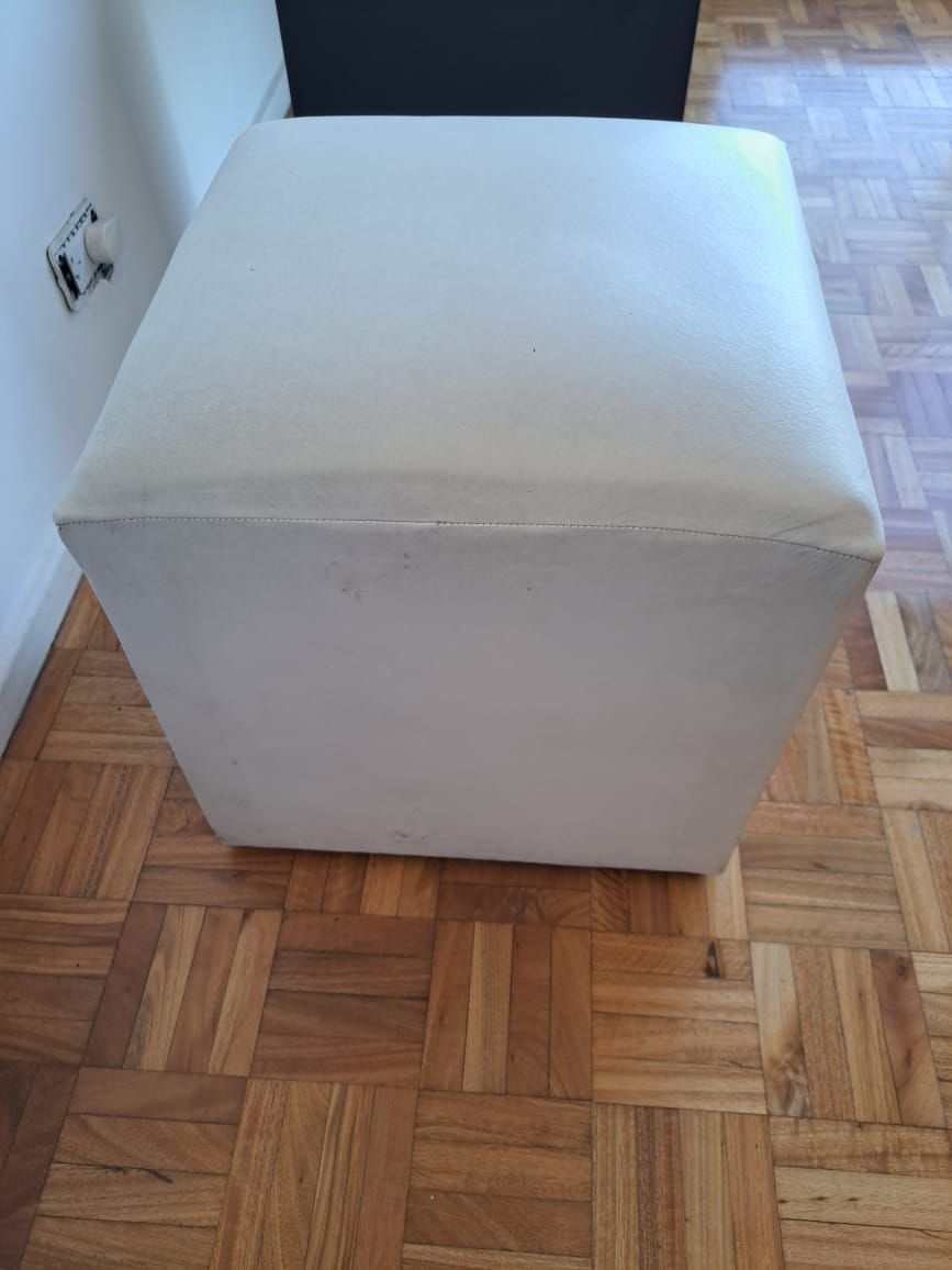 puf blanco