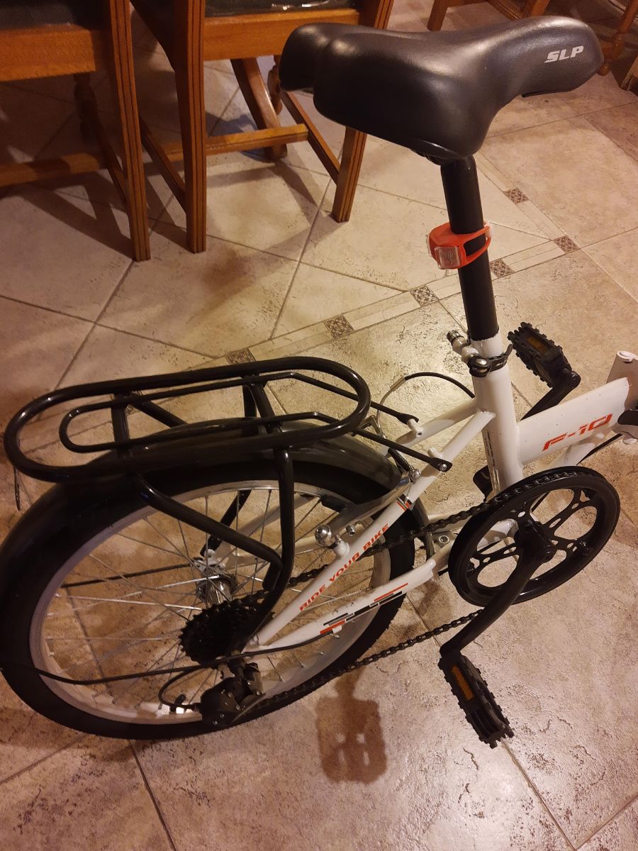 Bicicleta Plegable Slp F-10 7 Vel. 20  V-brakes Adulto