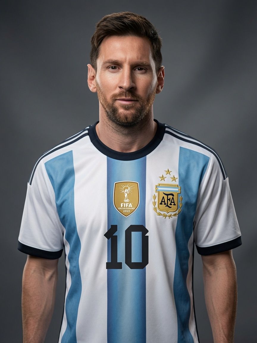 Camisa argentina mundial talle M