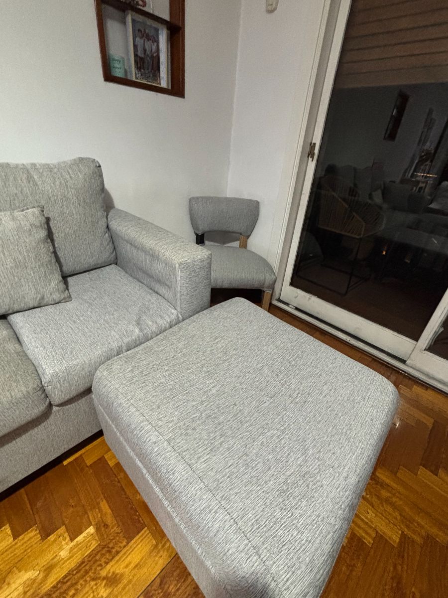 Sillón sofá 3 puesto con butacas y camastro