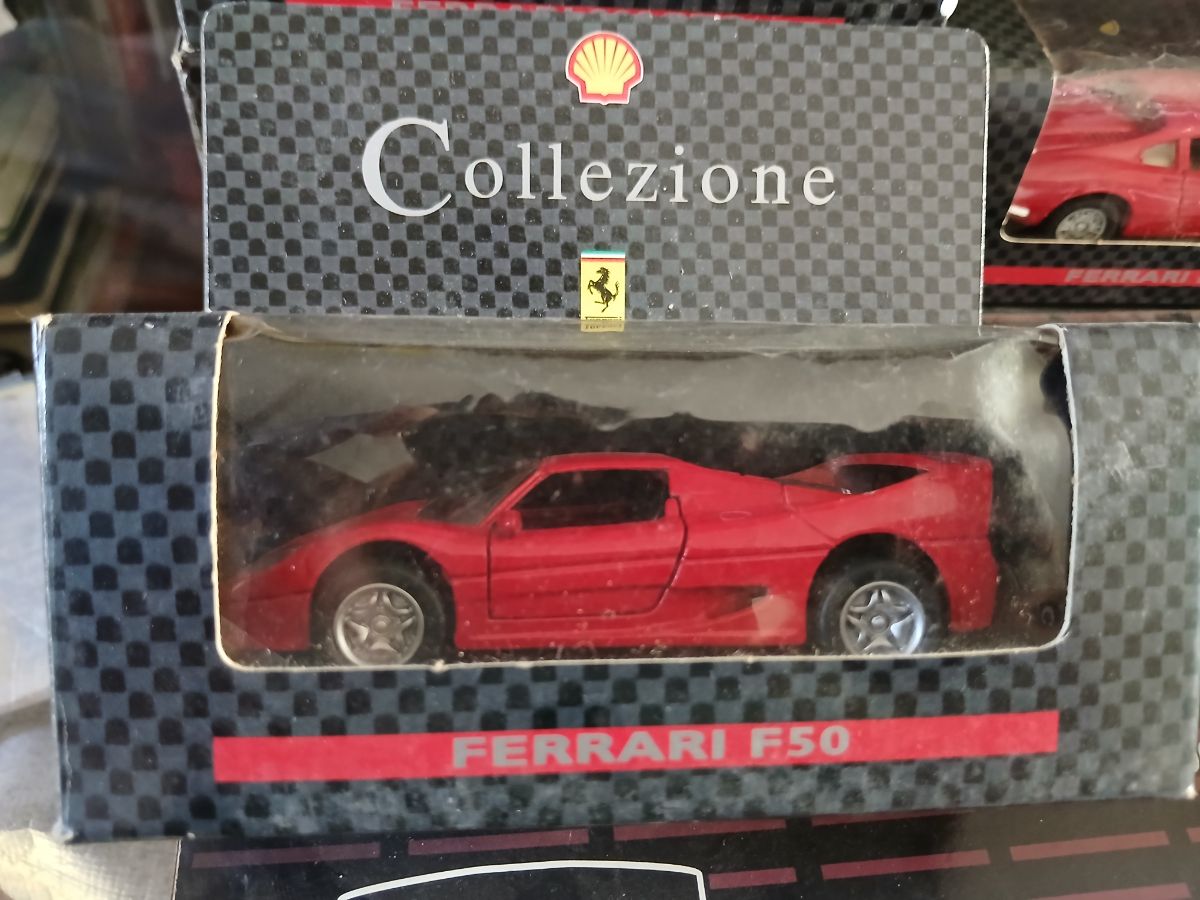 Autos ferrari a escala shell coleccion completa 8 autos