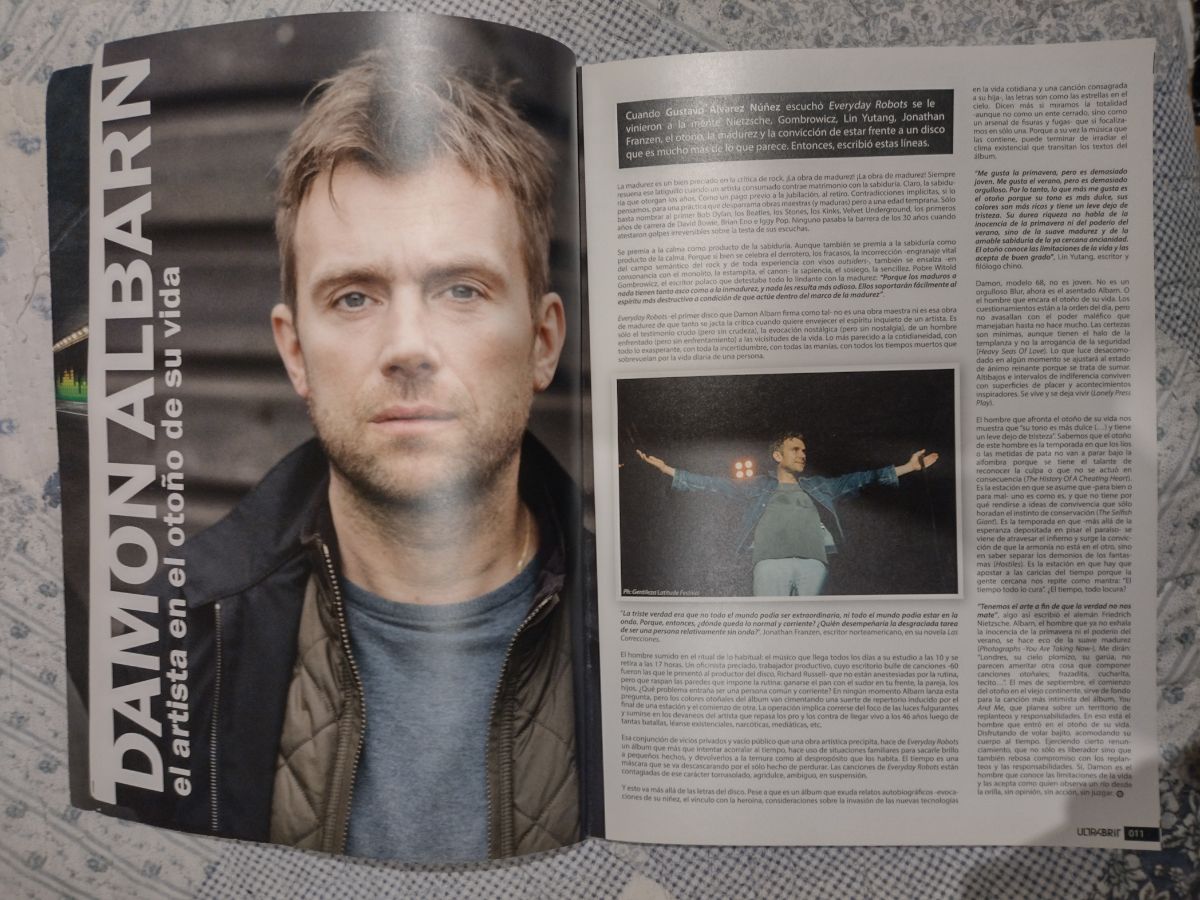 Revista ULTRABRIT KASABIAN