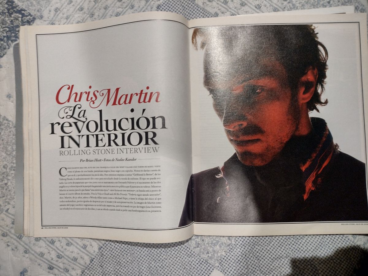 Coldplay Revista Rolling Stone