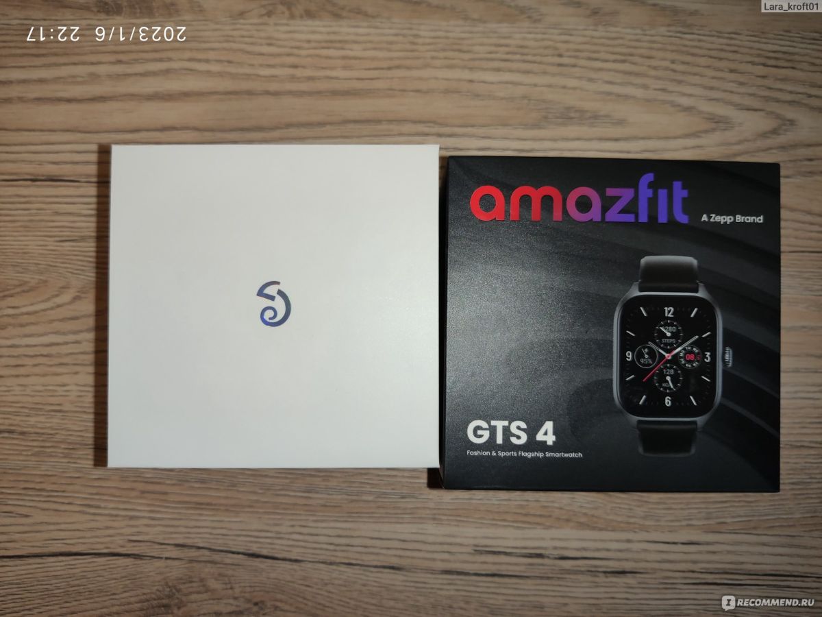 Smartwatch Amazfit Fashion Gts 4 Display 1.75