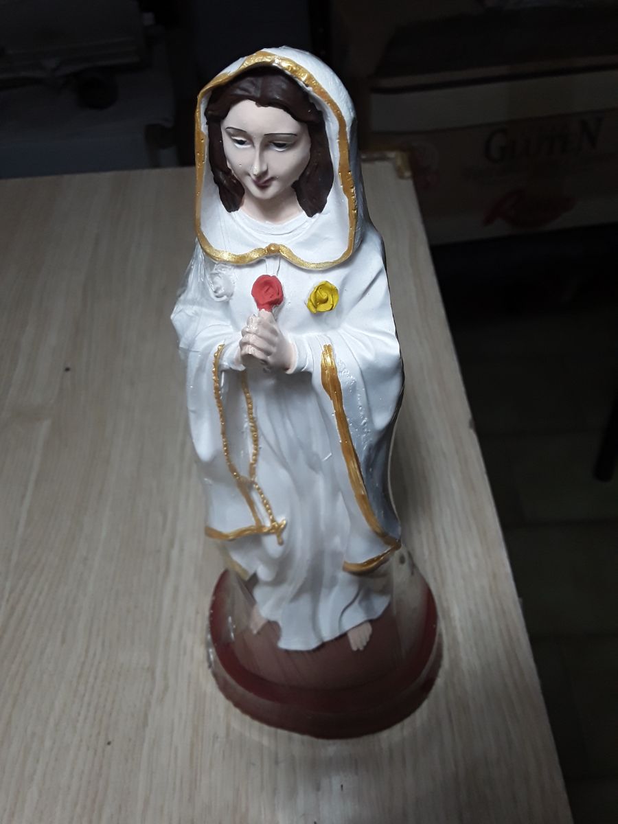 Imagen de 20 cm virgen Rosa Mistica