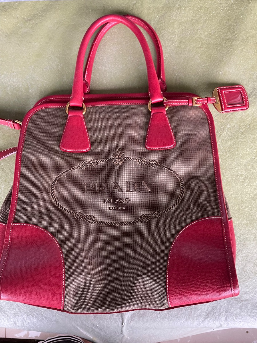 Bolso Prada Pre-Owned Satchel Grande