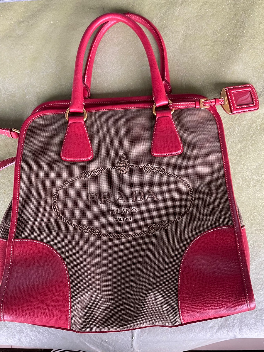 Bolso Prada Pre-Owned Satchel Grande