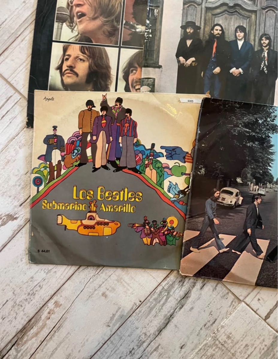 4 Vinilos Originales THE BEATLES