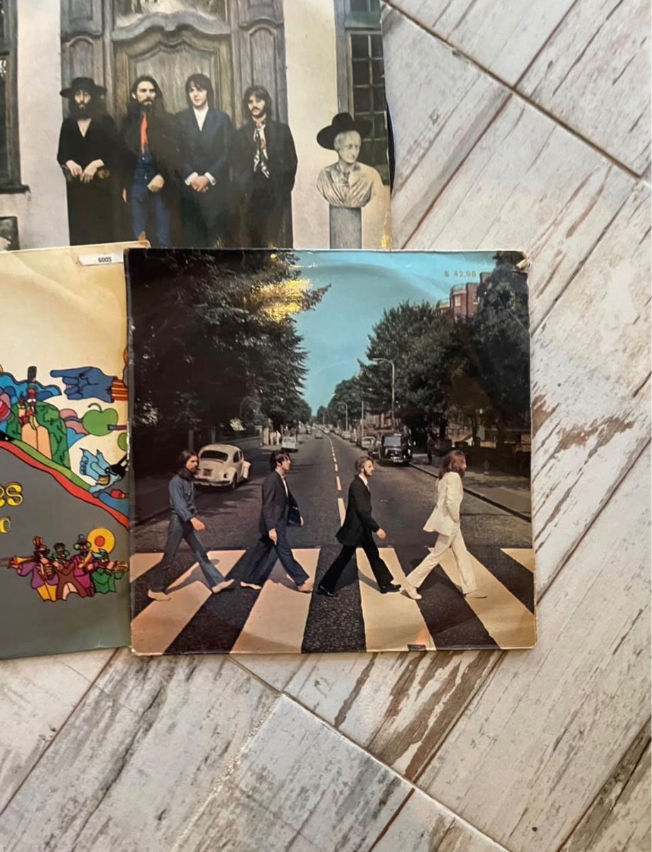 4 Vinilos Originales THE BEATLES