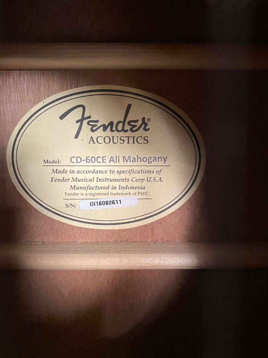 guitarra electroacustica Fender