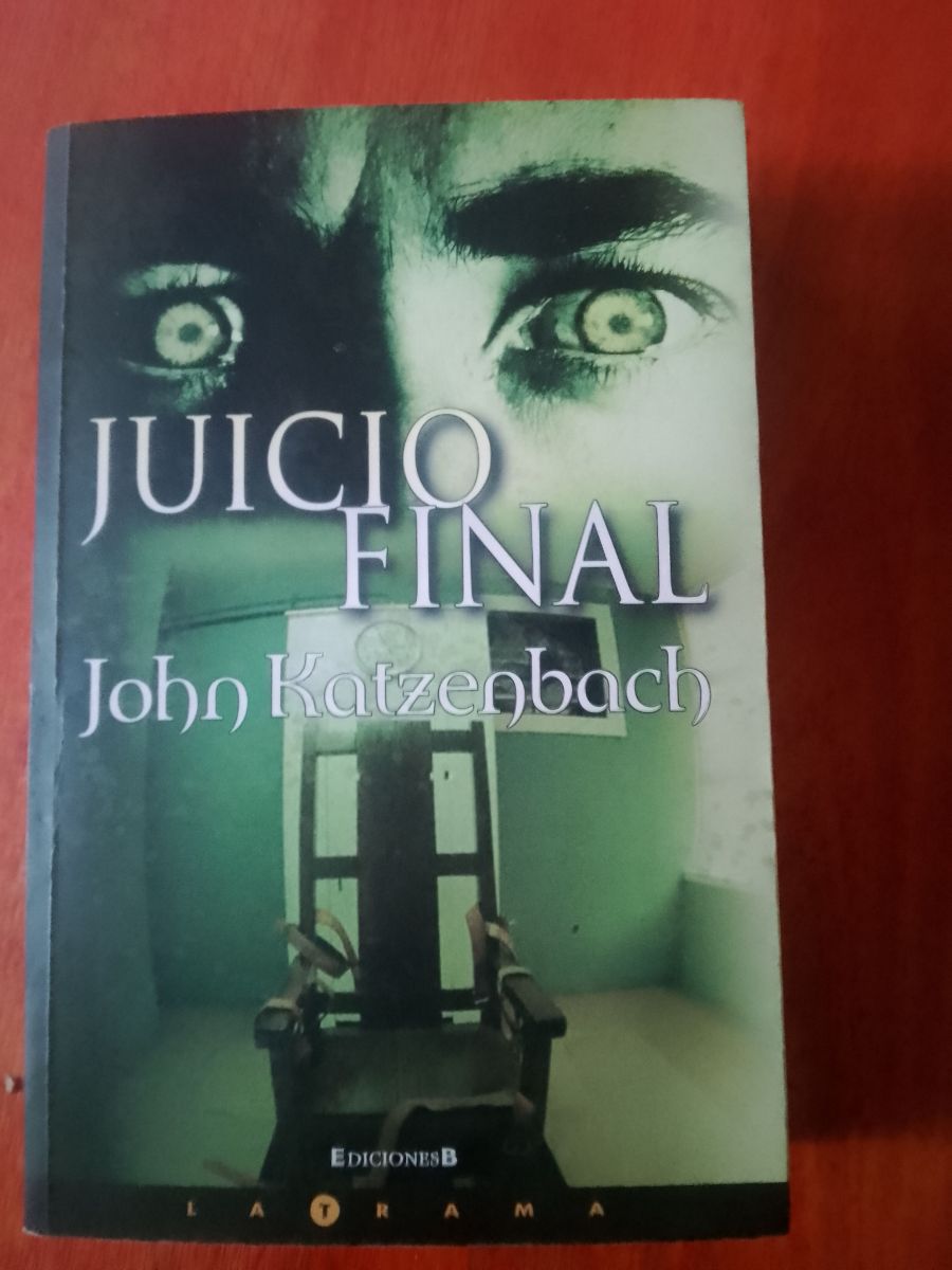 Venta libro usado novela JUICIO FINAL de John Katzenbach