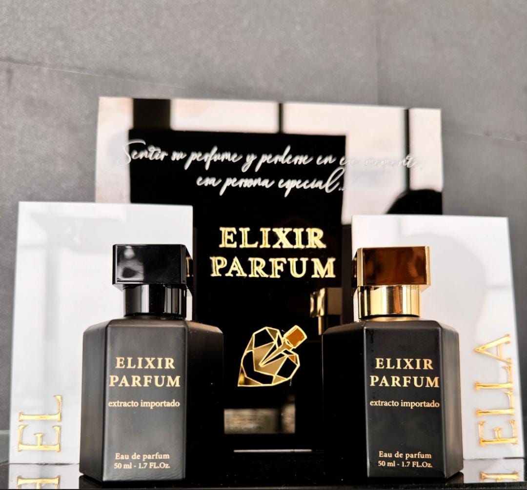 Perfume de hombre y mujer, extractos importados