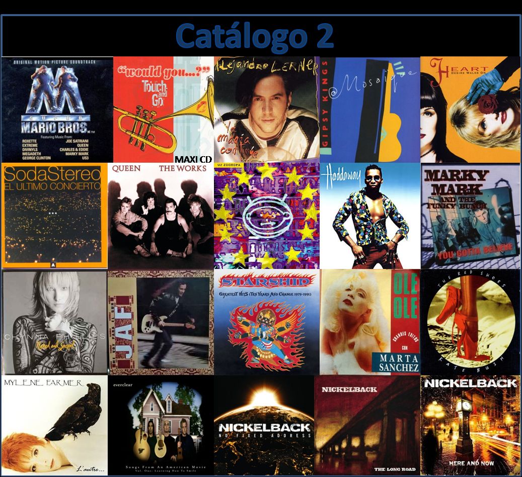 Cds Música Originales Desde $8000