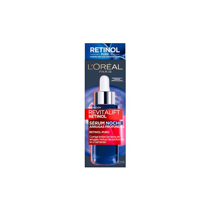 ✨ Sérum Revitalift Retinol Puro L'Oréal Paris (Azul) – 100% Original ✨