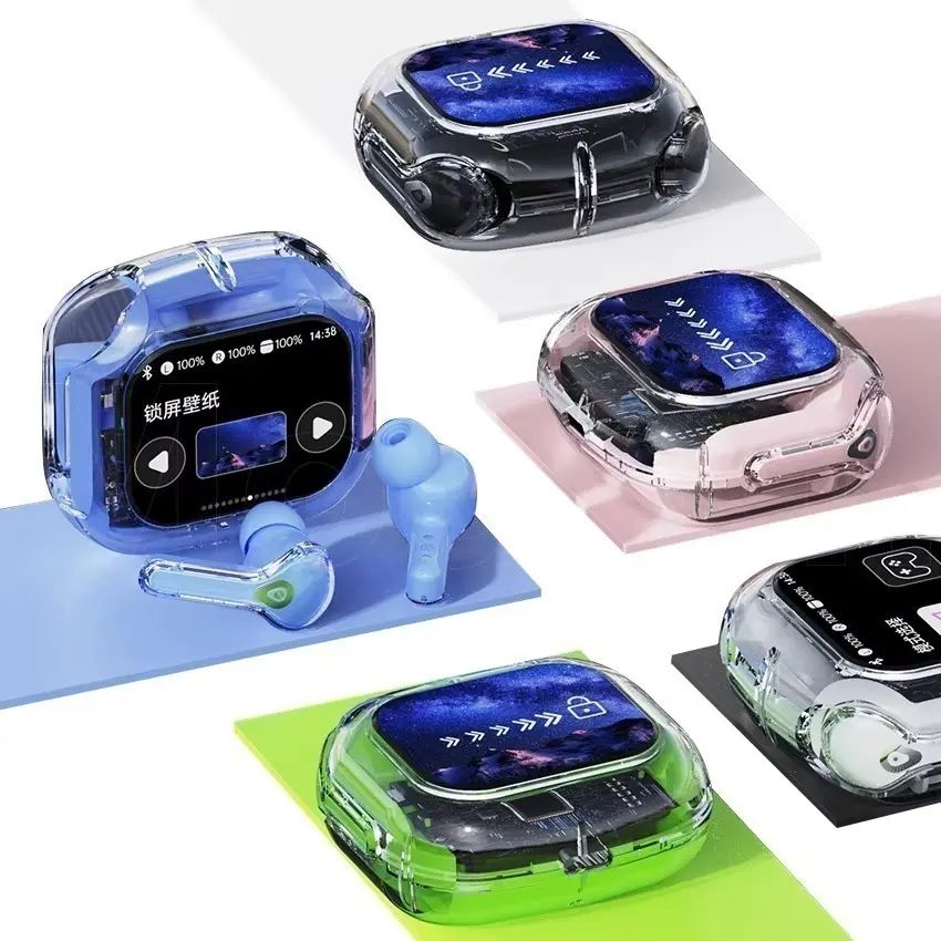 Auriculares Air Max TWS Bluetooth Con Pantalla LED Estuche Digital VIP