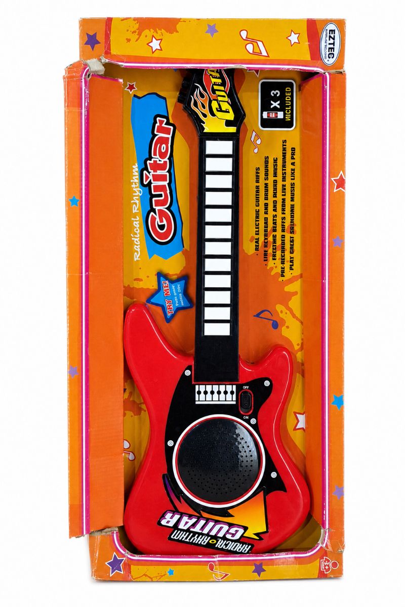 Guitarra Electrónica De Juguete EZTEC Radical Rhythm