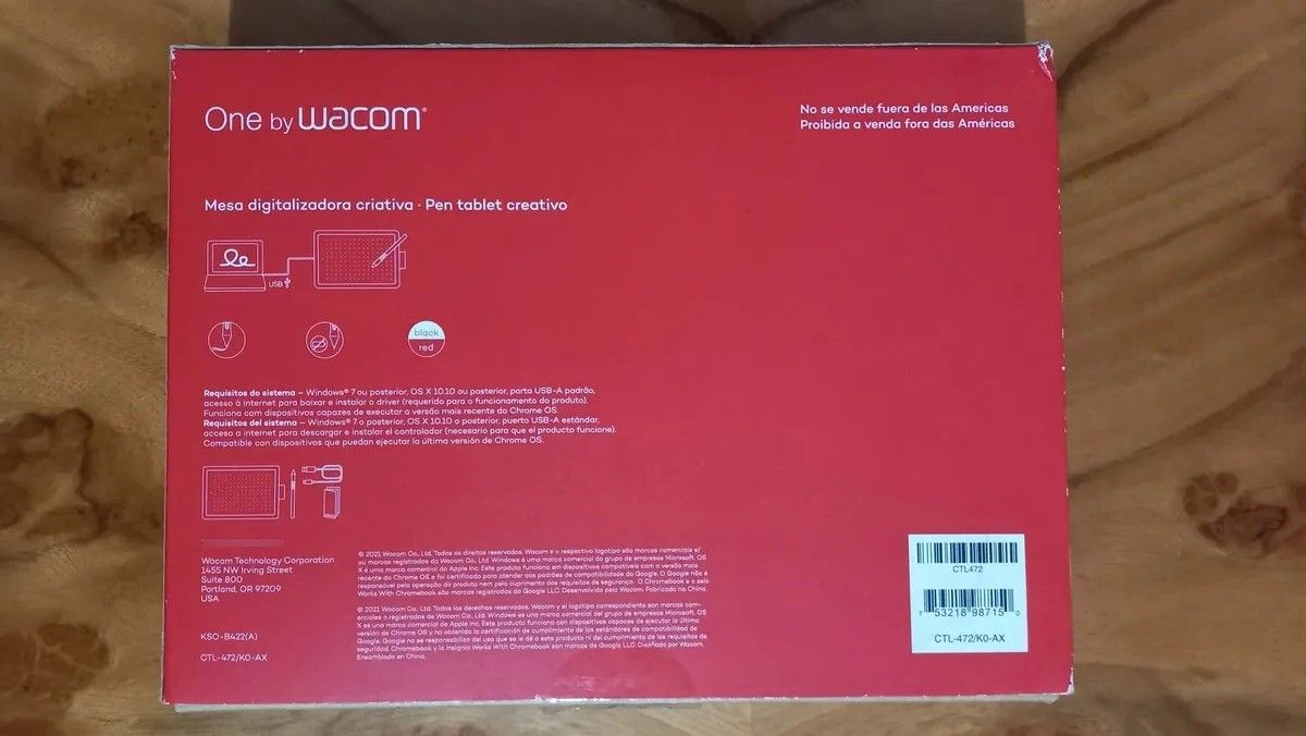 Tableta One by Wacom Small.