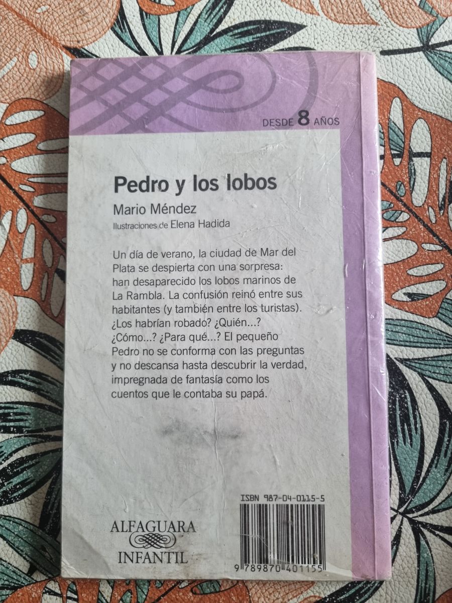 Libro pedro y los lobos