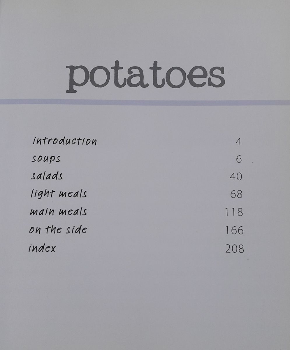 Libro "Potatoes 100 everyday recipes"