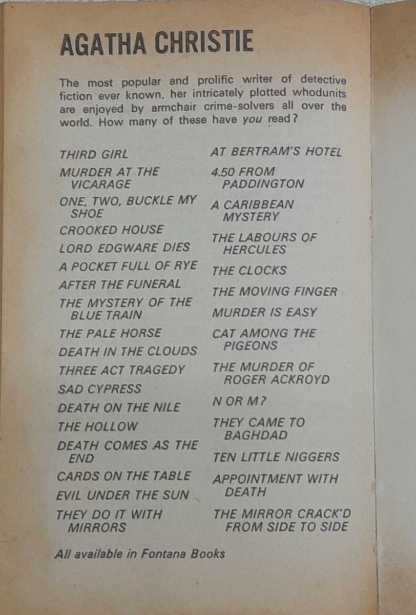 "By the Pricking of My Thumbs" de Agatha Christie
