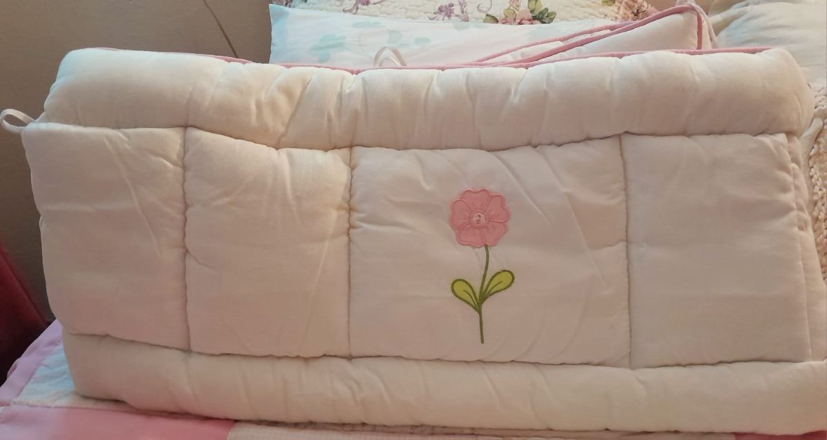 COVER ACOLCHADO + CHICHONERA CUNA FUNCIONAL ACCESORIOS BEBES