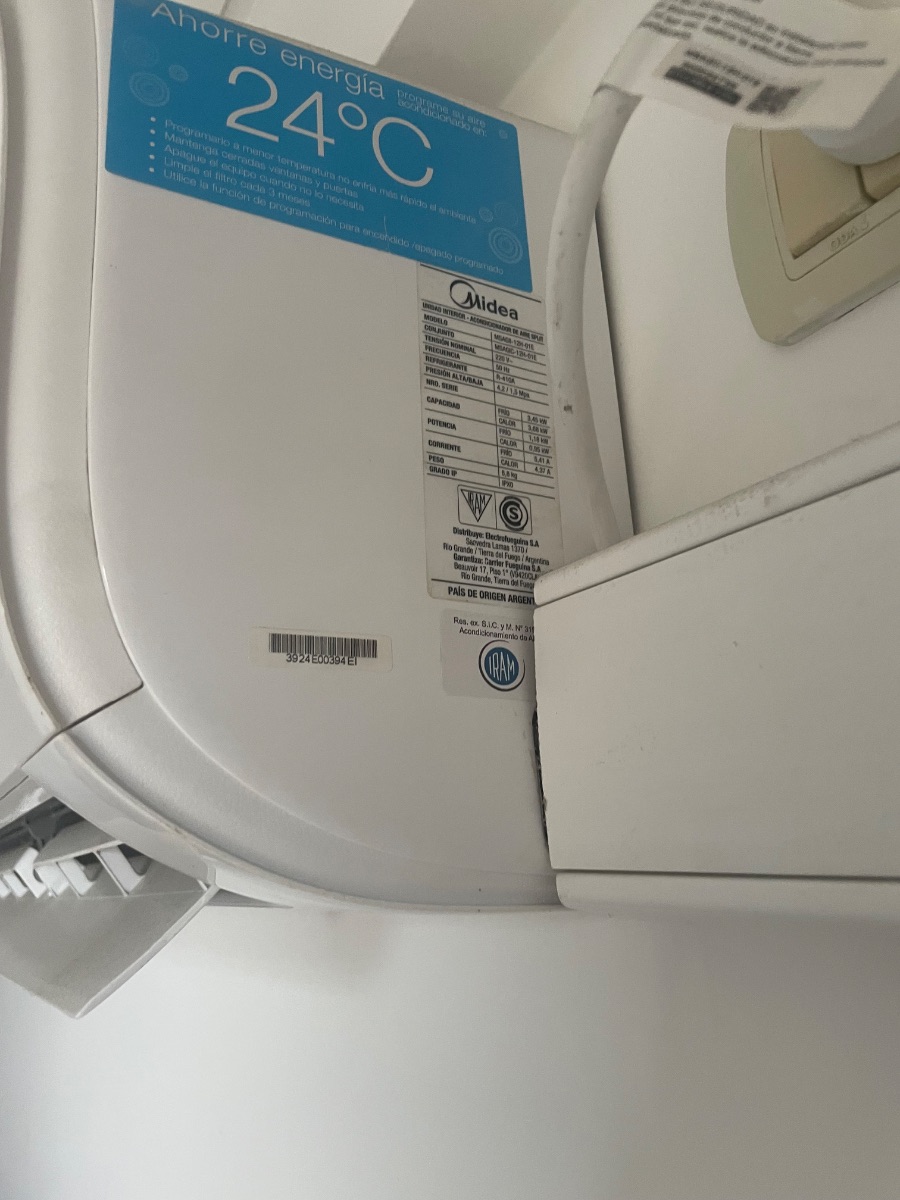 Aire acondicionado inverter MIDEA